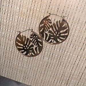 Palm Tree Earings